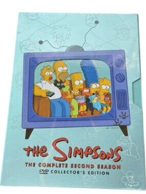 THE SIMPSONS THE COMPLETE SECOND SEASON DVD COLLECTORS EDITION